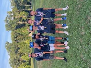 Wiffle Ball Classic team with medals