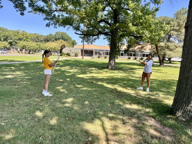 Sports Sitter lacrosse training session