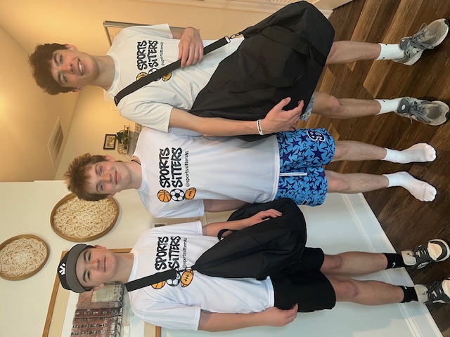 Sports Sitters heading out to camp